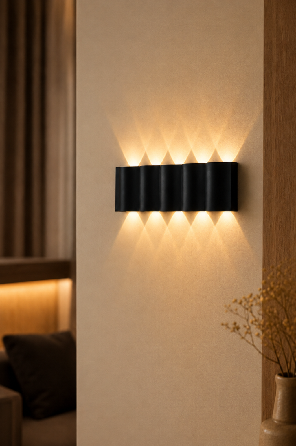 Aluminium LED Outdoor Wall Light – Modern Exterior Sconce