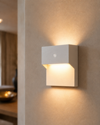 Geometric LED Motion Sensor Wall Light
