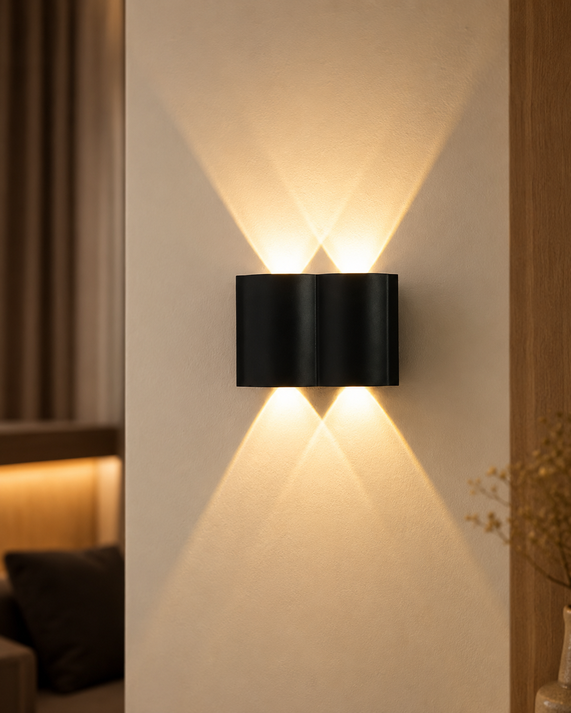 Aluminium LED Outdoor Wall Light – Modern Exterior Sconce