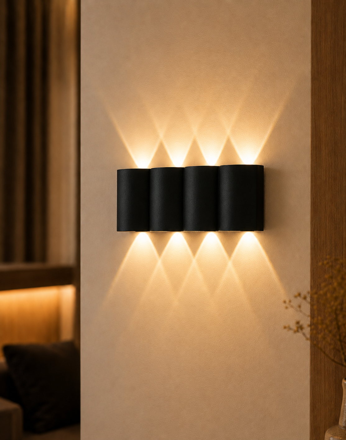 Aluminium LED Outdoor Wall Light – Modern Exterior Sconce