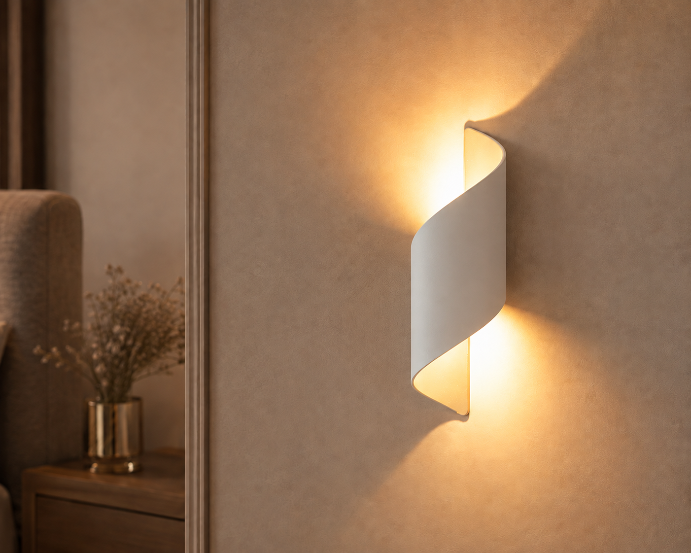 Modern Bedside Wall Lamp for Bedroom Reading
