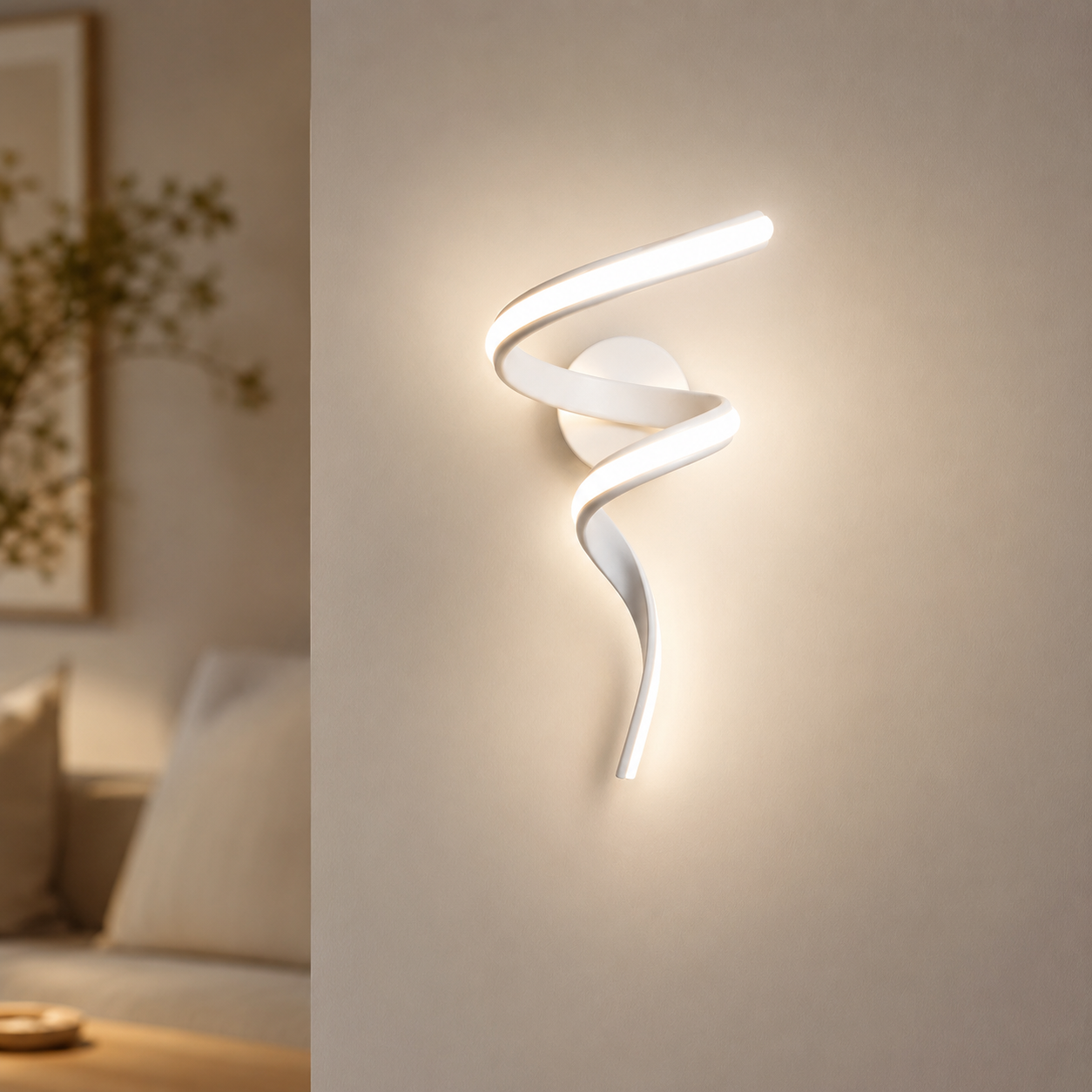Minimalist Bedside Wall Light – Modern Bedroom Lamp