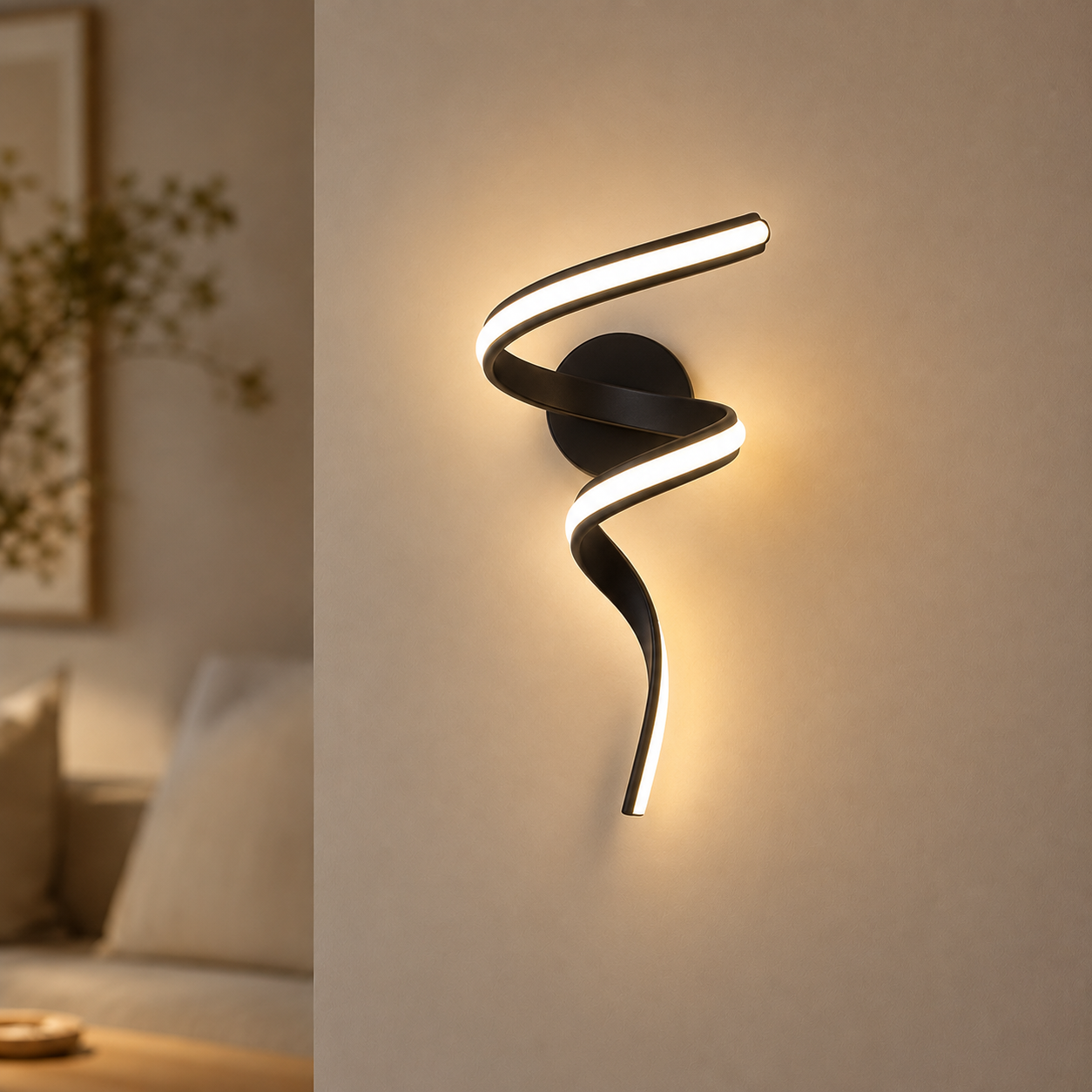 Minimalist Bedside Wall Light – Modern Bedroom Lamp