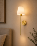Wireless Charging Bedside Wall Lamp with LED Light