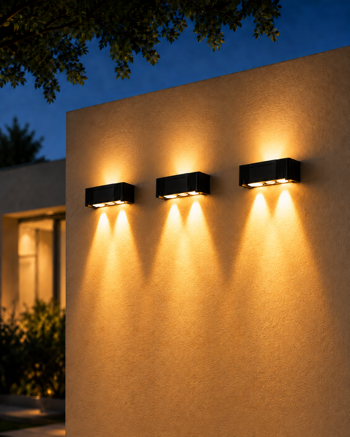 Facet LED Outdoor Wall Light – Modern Exterior Sconce