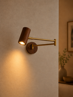 Japanese Swing Arm Wall Light – Adjustable Reading Lamp