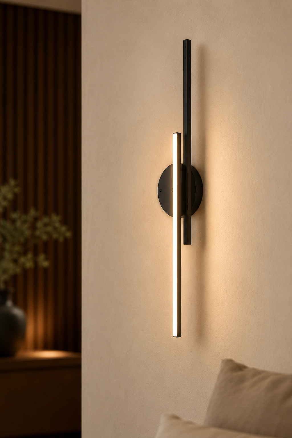 Duet Modern LED Wall Light – Up & Down Lighting