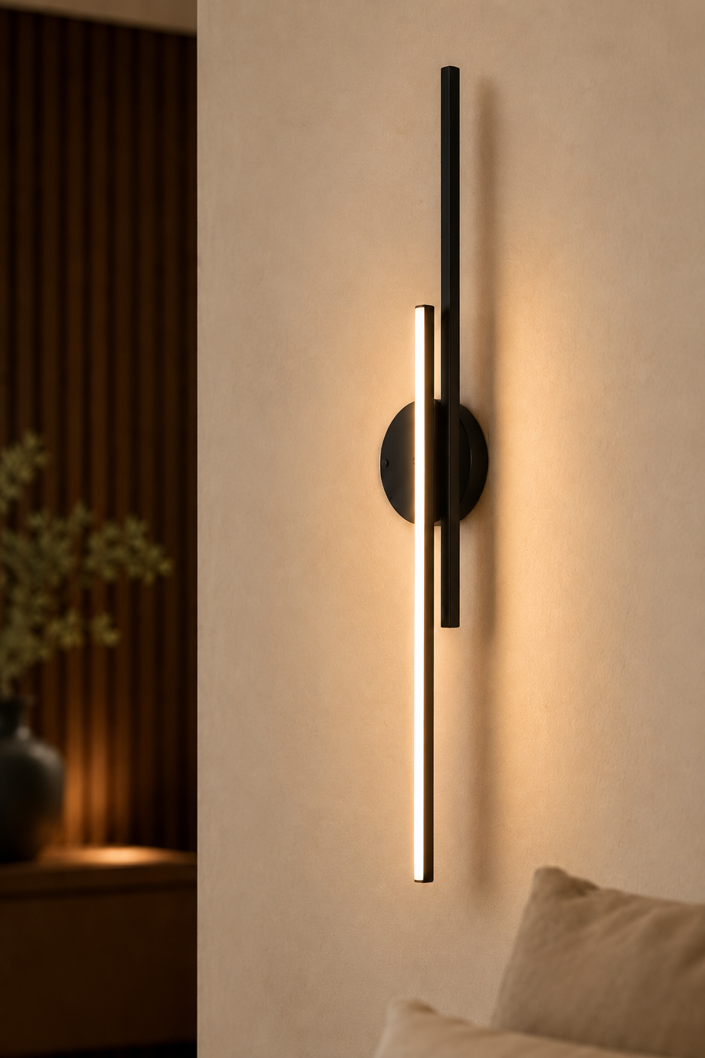 Duet Modern LED Wall Light – Up & Down Lighting