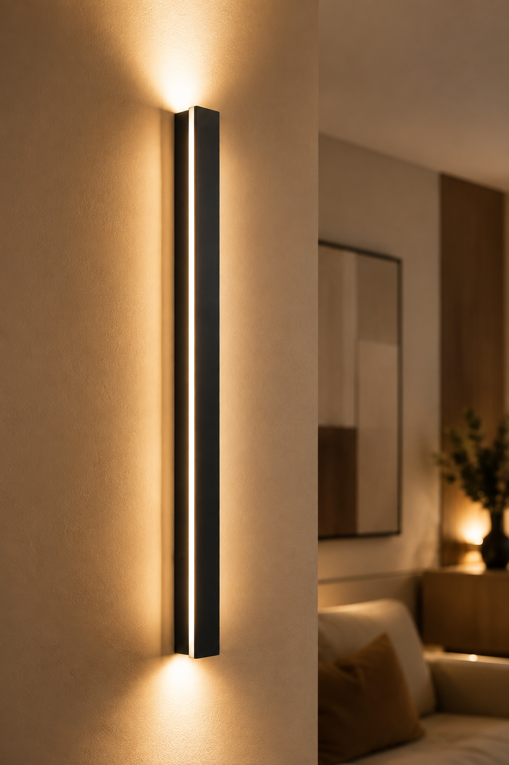 Column Waterproof LED Outdoor Wall Light – Modern Sconce