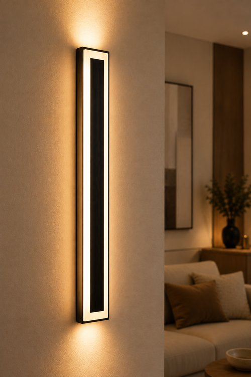 Column Waterproof LED Outdoor Wall Light – Modern Sconce