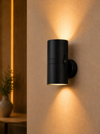 Cylindrical LED Motion Sensor Wall Light