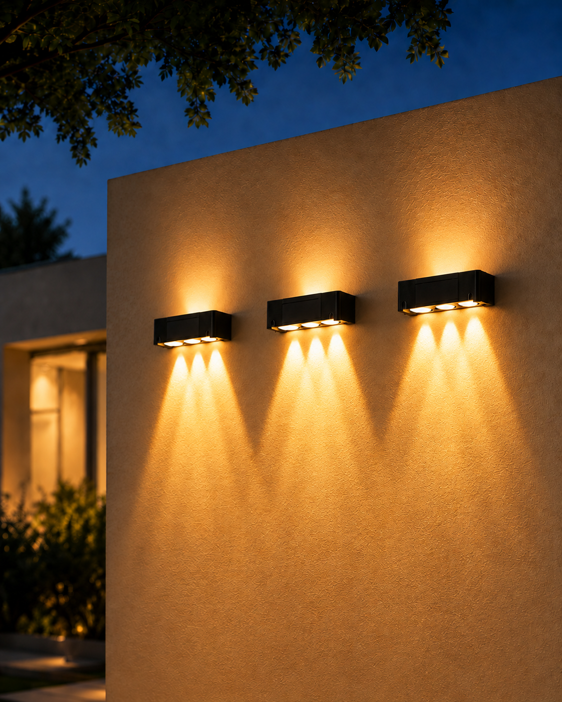 Facet LED Outdoor Wall Light – Modern Exterior Sconce